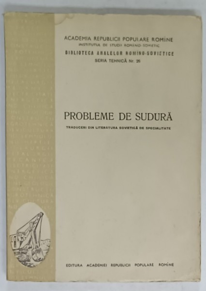 PROBLEME DE SUDURA , 1954