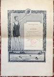 Per.REGALISTA DIPLOMA ,,FEDERATIA ROMANA DE NATATIE&quot; SEPTEMBRIE 1932/