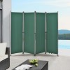 Paravan DG verde inchis 215 x 170 cm [pro.tec] HausGarden Leisure, [pro.tec]