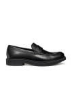 Geox mocasini de piele U MASSIMIANO culoarea negru, U56H9C 00043 C9999