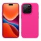Husa Kwmobile pentru Apple iPhone 14 Pro, Silicon, Roz, 59077.77