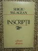 SERGIU SALAGEAN - INSCRIPTII CU DEDICATIE SI AUTOGRAF