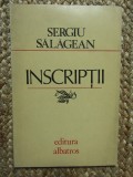 SERGIU SALAGEAN - INSCRIPTII CU DEDICATIE SI AUTOGRAF