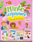 Minte sclipitoare. Carte de activitati +5 ani - Iuliana Voicu