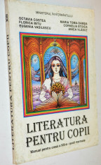 Literatura pentru copii manual clasa a XIII-a Octavia Costea 1996 foto