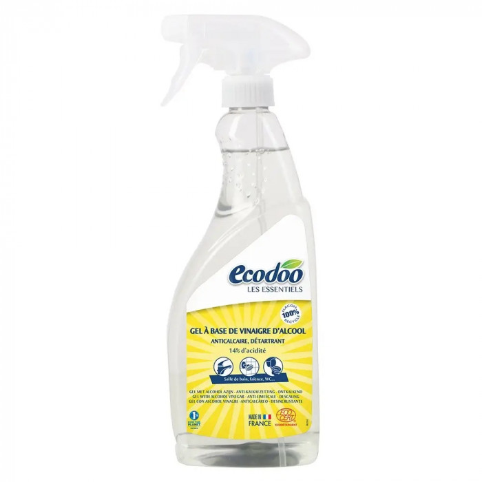 Gel de curatare detartrant cu otet, Ecodoo, 750ml