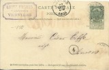 NI614 &Icirc;ntreg poștal Belgia, 1896/Postal Stationery Belgium, 1896, stamp Loose Freres Tannerie Verviers