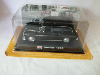 bnk jc Taxi Londra 1958 - Amercom - 1/43 foto