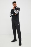 adidas Performance pantaloni de antrenament Entrada 22 bărbați, culoarea negru, uni H57533