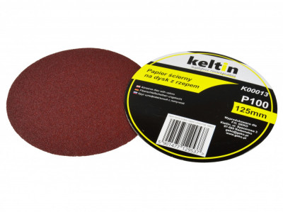 Hartie abraziva pentru disc, 125mm, P100, KELTIN K00013 foto