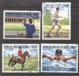 Congo 1988 Sport, Olympics, used AF.003, Stampilat