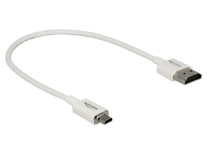 Cablu HDMI - micro HDMI 0,25m