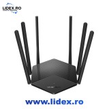Router Wireless Gigabit MERCUSYS MR50G AC1900, Dual-Band 600 + 1300 Mpbs, negru