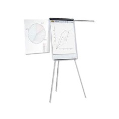 FLIPCHART MAGNETIC CU BRATE LATERALE SMART 70x100 cm