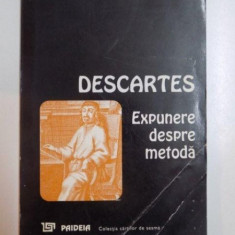 EXPUNERE DESPRE METODA de RENE DESCARTES , 1995