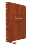 KJV Bible, Giant Print Thinline Bible, Vintage Series, Leathersoft, Tan, Red Letter, Comfort Print: King James Version: King James Version