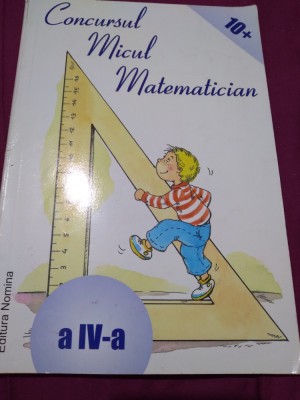 CONCURSUL MICUL MATEMATICIAN CLASA IV foto