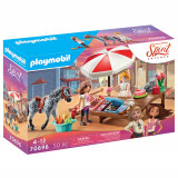 Jucarie Playmobil Spirit, Stand cu prajituri in Miradero 70696