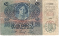 Romania 50 coroane 1914 TSR