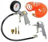 Set accesorii compresor Stanley 6 piese pentru umflare si suflare