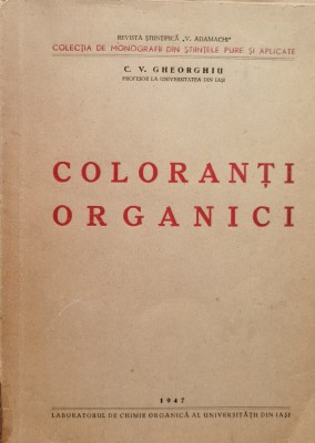 Coloranti Organici - C.v. Gheorghiu ,558072 foto