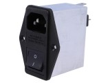 Conector Alimentare AC IEC 60320 10A 250VAC