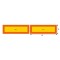 SET 2 AUTOCOLANTE REFLECTORIZANTE 565X196 MM HICO 64809