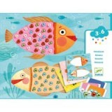 Atelier creativ Djeco - Mozaic cu plastilina si margele