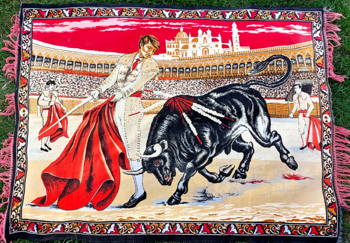 Toreador (tip 1) - carpeta imprimata, imprimeu textil 135 x 105 cm