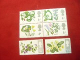 Serie Flora 1967 Marea Britanie , 6 valori