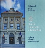 Album filatelic BNR - 140 de ani