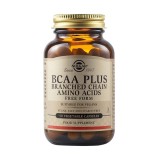 Aminoacizi esentiali BCAA Plus, 50 capsule, Solgar