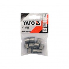 Set insertie spiralata pentru reparat filete M12X1.75, Yato YT-1768, 10 buc