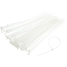 Set 100x Coliere, Soricei, KSS, CV-380, Bride din Nailon, Rezistenta Puternica, 380x7.6mm, Culoare A