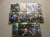 COLECTIE JOC XBOX 360 LEGO 10 JOCURI XBOX PERFECT FUNCTIONALE LEGO HARRY POTTER HOBBIT MARVEL BATMAN 3 INDIANA JONES LEGO STAR WARS
