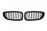 Grile rinichi negre cu fante duble pentru BMW Seria 3 GT F34 2013-2018