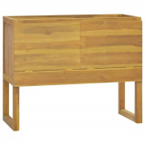 Dulap de baie, 90x45x75 cm, lemn masiv de tec GartenMobel Dekor, vidaXL