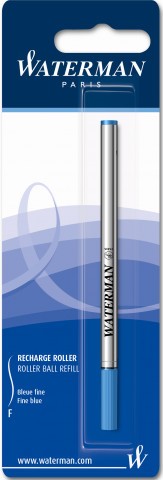 Mina roller Waterman albastru fin