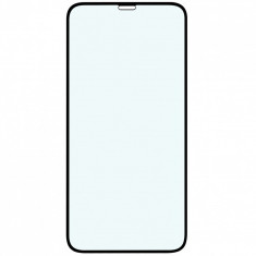 Folie sticla protectie ecran 5D Full Glue margini negre pentru Apple iPhone XR, 11