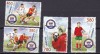 Belarus 2003 sport fotbal MI 505-508 MNH, Nestampilat