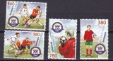 Belarus 2003 sport fotbal MI 505-508 MNH, Nestampilat