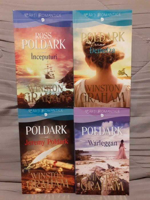 ROSS POLDARK INCEPUTURI/DEMELZA/JEREMY POLDARK/WARLEGGAN-WINSTON GRAHAM (4 VOL)