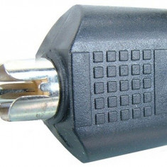 Adaptor RCA tata - 2 x RCA tata - 126706