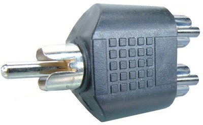 Adaptor RCA tata - 2 x RCA tata - 126706 foto