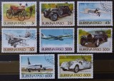 BC325, Burkina Faso 1985, serie masini si avioane