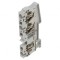 Conector &Icirc;mbinare Șine 0,2-6mm2 3 Borne Gri 8.2mm