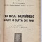 TEATRUL ROMANESC ACUM O SUTA DE ANI de GEORGE BAICULESCU si IOAN MASSOFF , 1935 *DEDICATIE , *COPERTA FATA REFACUTA