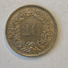Moneda 20 RAPPEN - 20 RAPEN - 1970 - Elvetia - KM 29a (119)