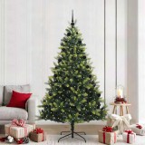 VidaXL Brad de Crăciun artificial cu ramuri articulabile, 300 LED-uri 3396001