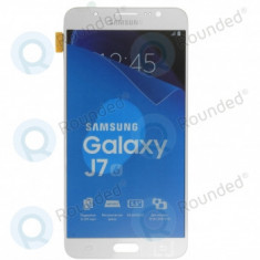 Samsung Galaxy J7 2016 (SM-J710F) Modul display LCD + Digitizer alb GH97-18931C GH97-18855C